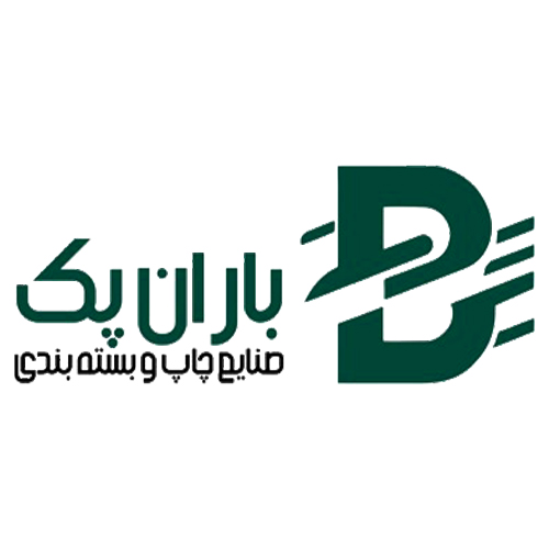 لوگوی گروه چاپ و بازرگانی باران پک
