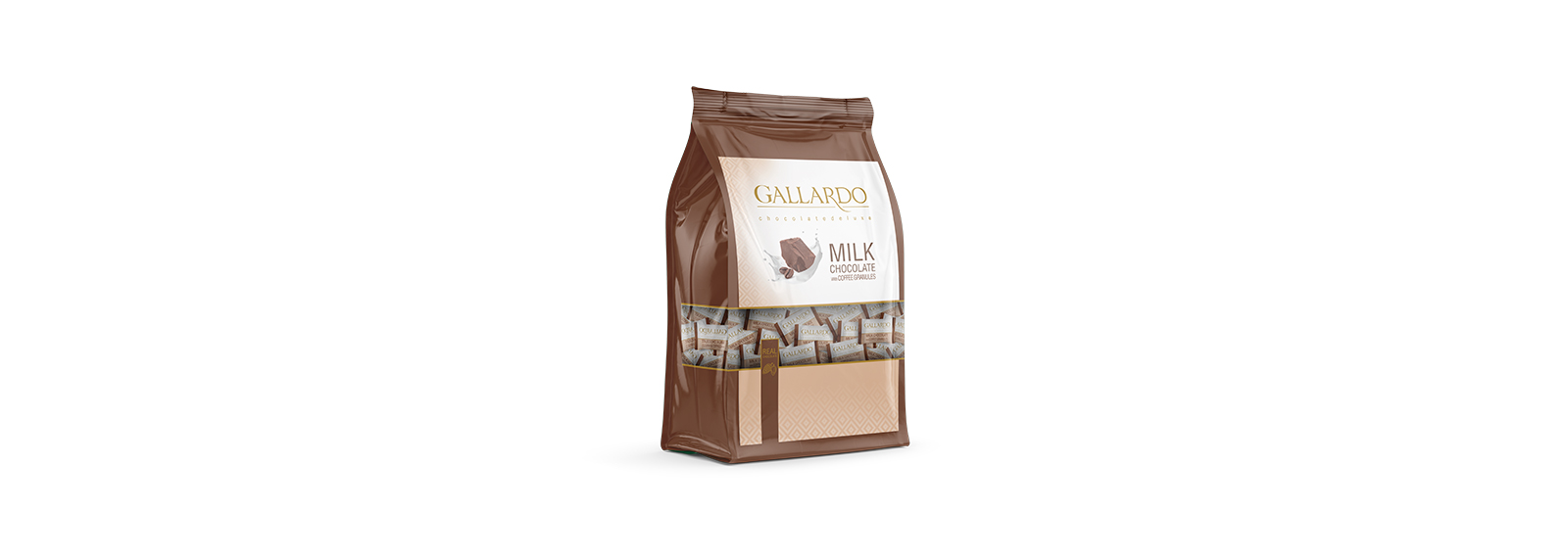 شکلات گالاردو 60 درصد با گرانول قهوه 330 گرم loading=